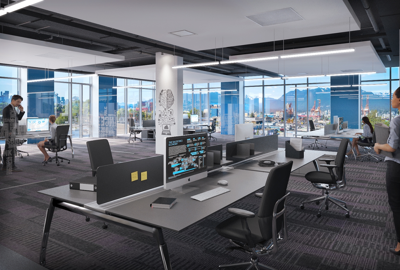1308 Adanac office area